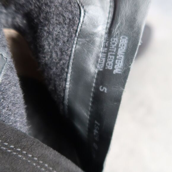 Paul Green Shoes Womens 7.5 Bootie Jada Tassel Black Leather Water Resistant Zip - Picture 16 of 16